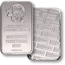 Silver Northwest Territorial Mint - 5oz